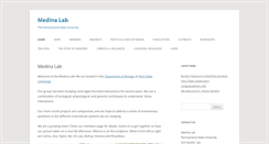 Desktop Screenshot of medinalab.org